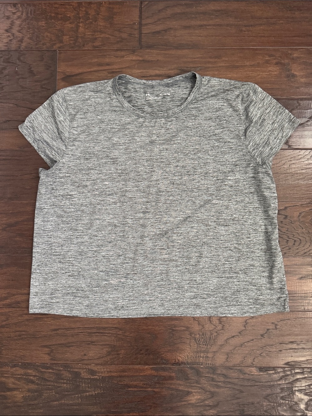 Under Armour Tee Women's XL Gray Heather Short Sleeve Performance
